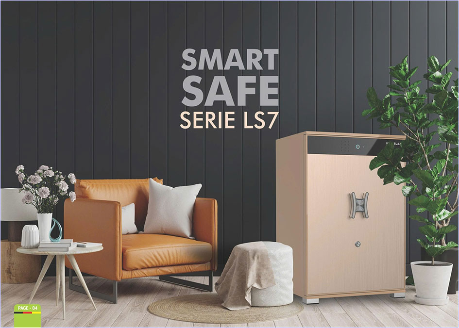 Két Sắt Thông Minh Kassler KL-85LS7 Gold Sand