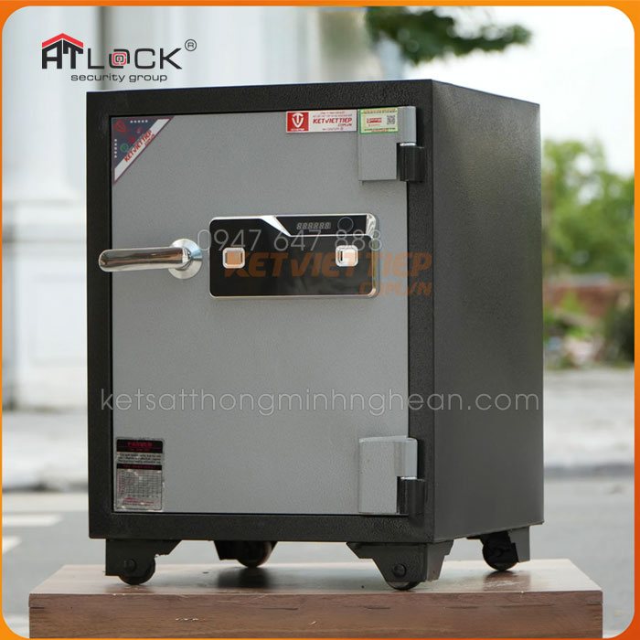 Két sắt Việt Tiệp vân tay KV45VTDT cao cấp
