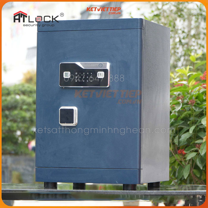 Két sắt Việt Tiệp chống cháy SPM810 Vân tay điện tử, Kết nối app điện thoại