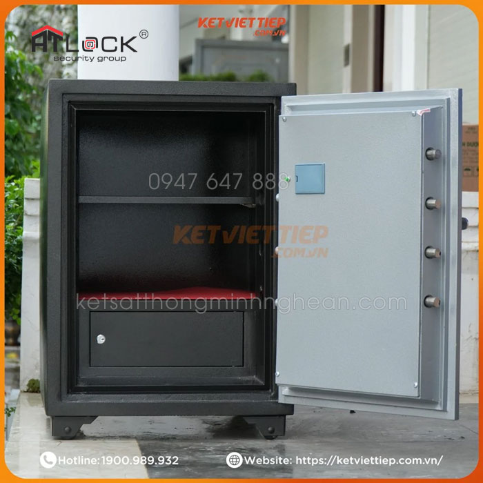 Két sắt Việt Tiệp KVT110VTDT khóa vân tay điện tử