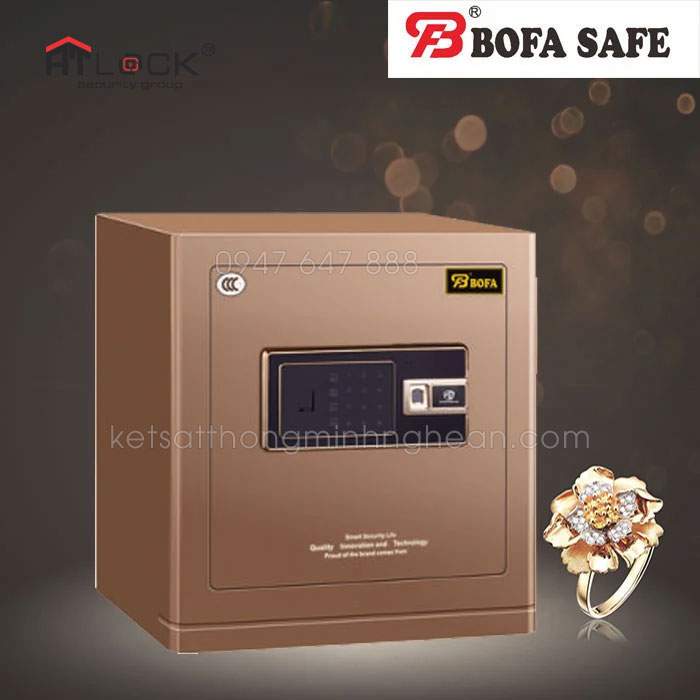 Két sắt Boshang BF-V-40BS2 Khóa vân tay, điện tử