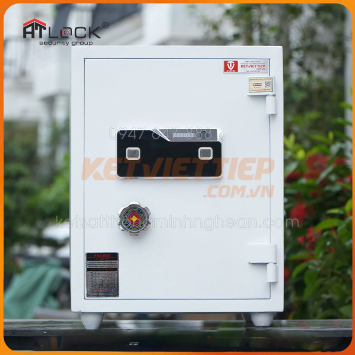 Két sắt Việt Tiệp chính hãng KVT506BL khóa vân tay điện tử thế hệ mới